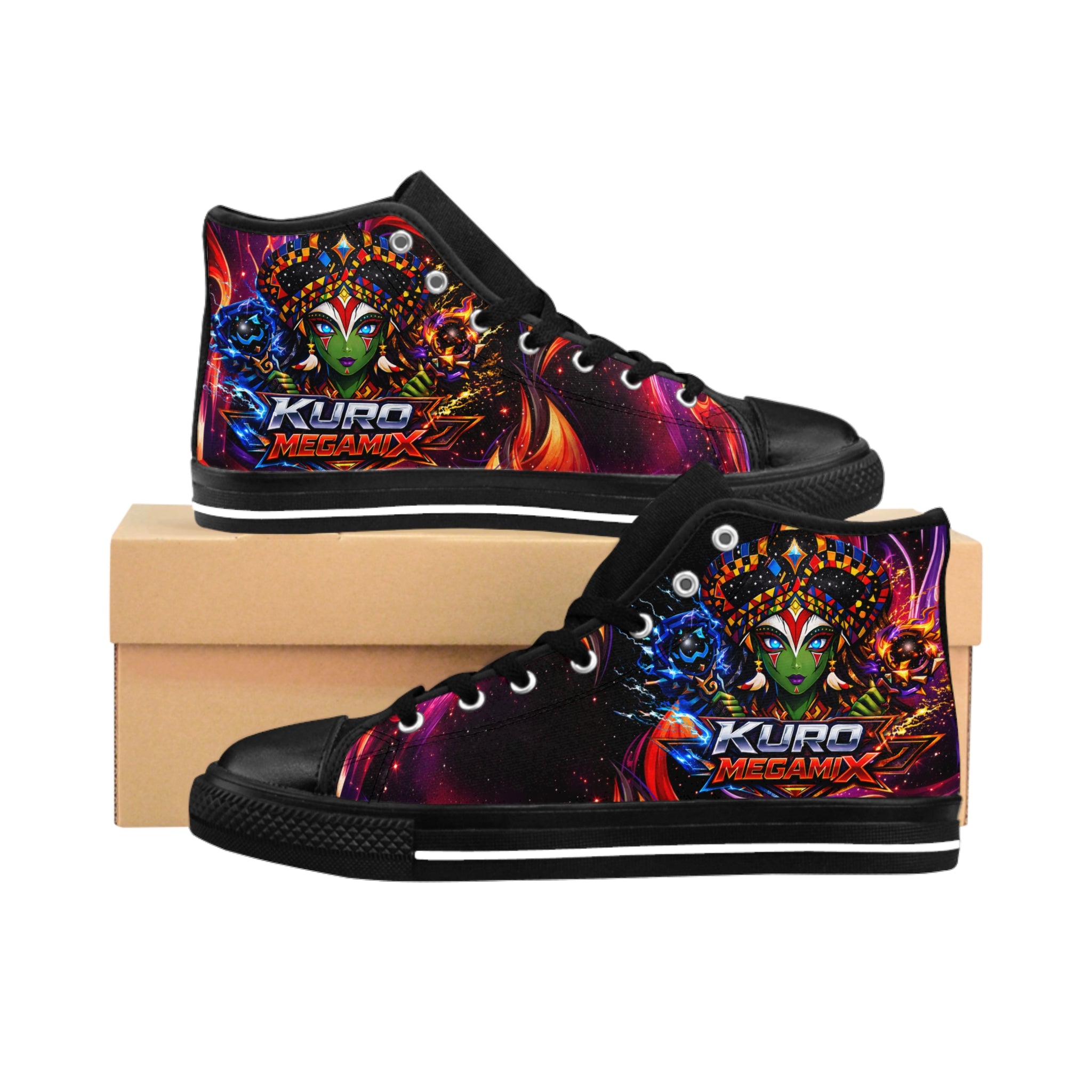 QUEEN GALAXA: COSMIC BALANCE HIGH-TOPS