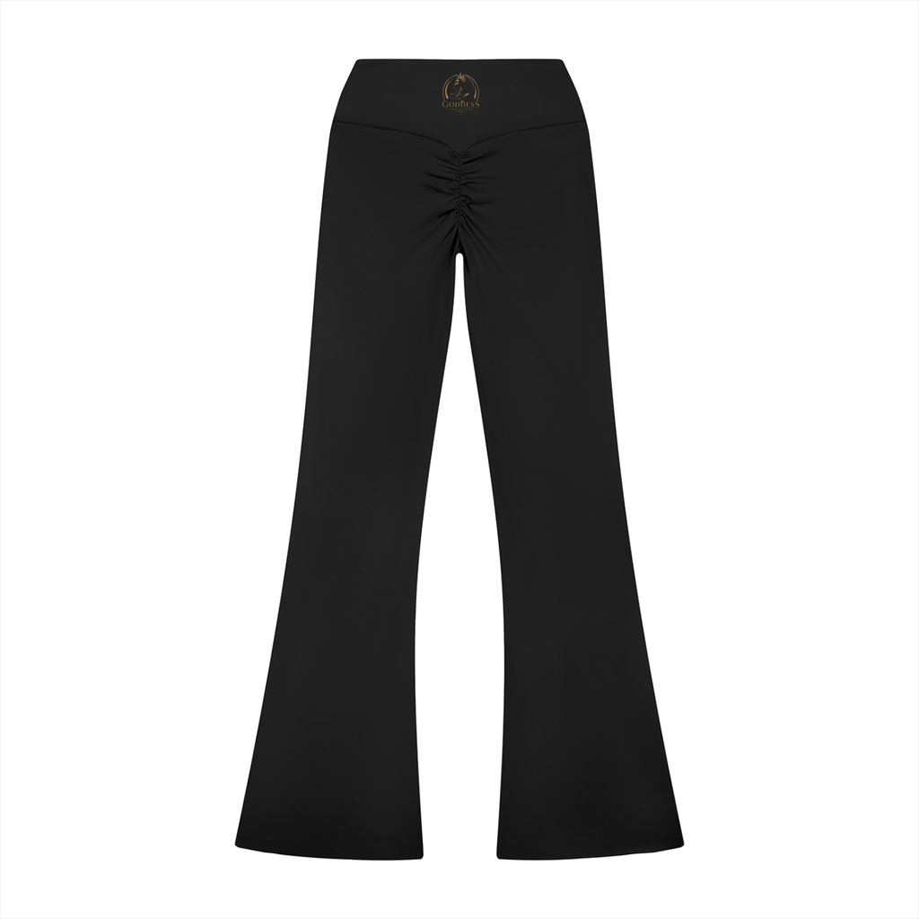 GODDESS AWAKEN High Rise Flared Leggings