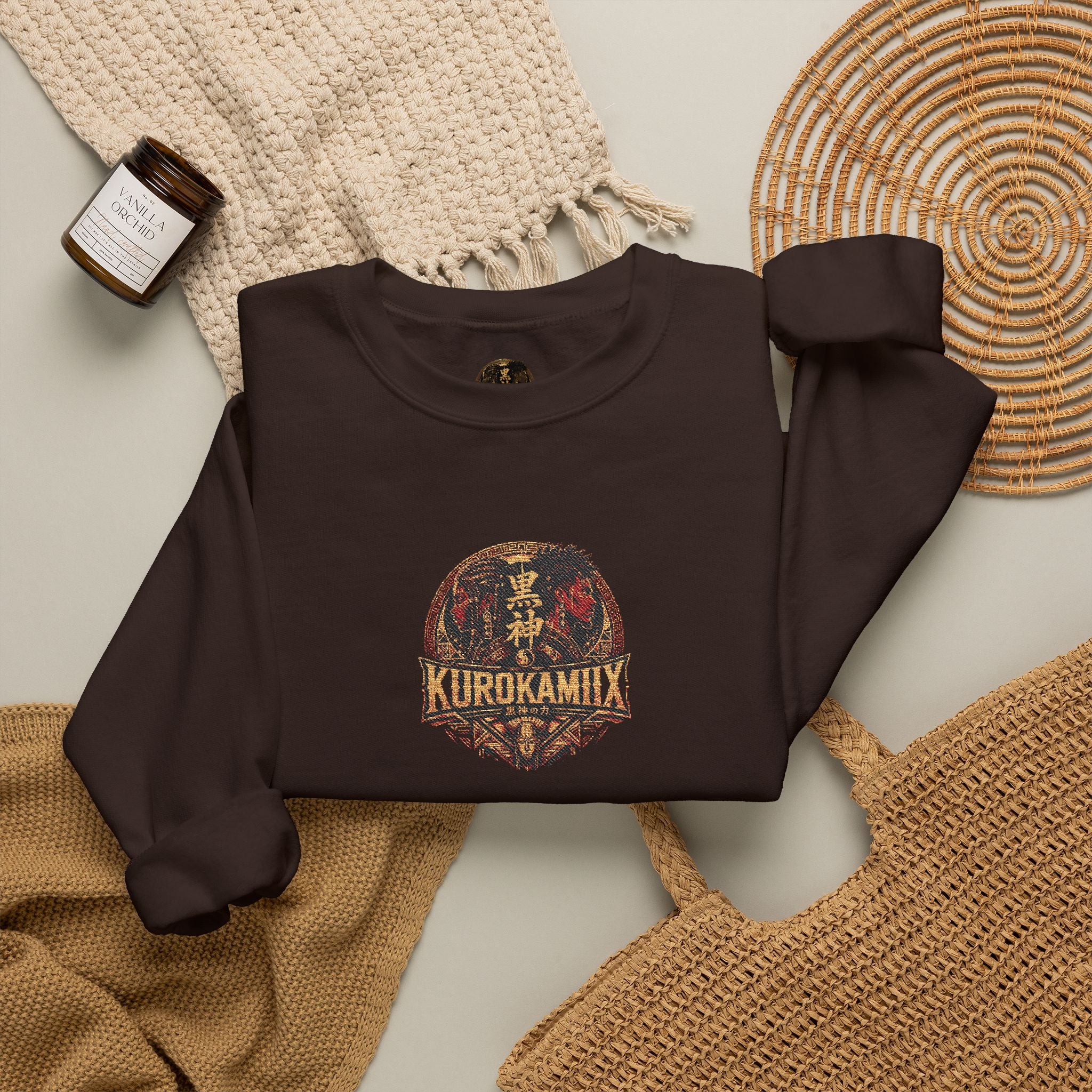 KURO KAMIIX BLACK RULERS SWEATSHIRT