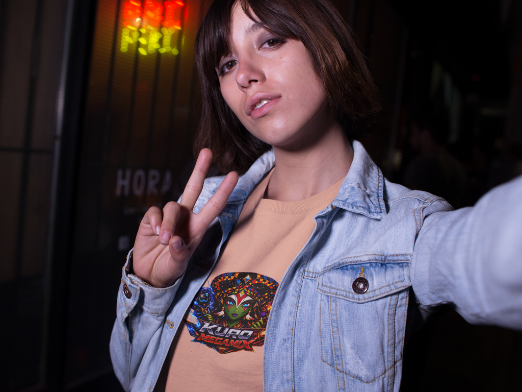 KURO KAMIIX – QUEEN GALAXA GODDESS OF BALANCE BOXY TEE