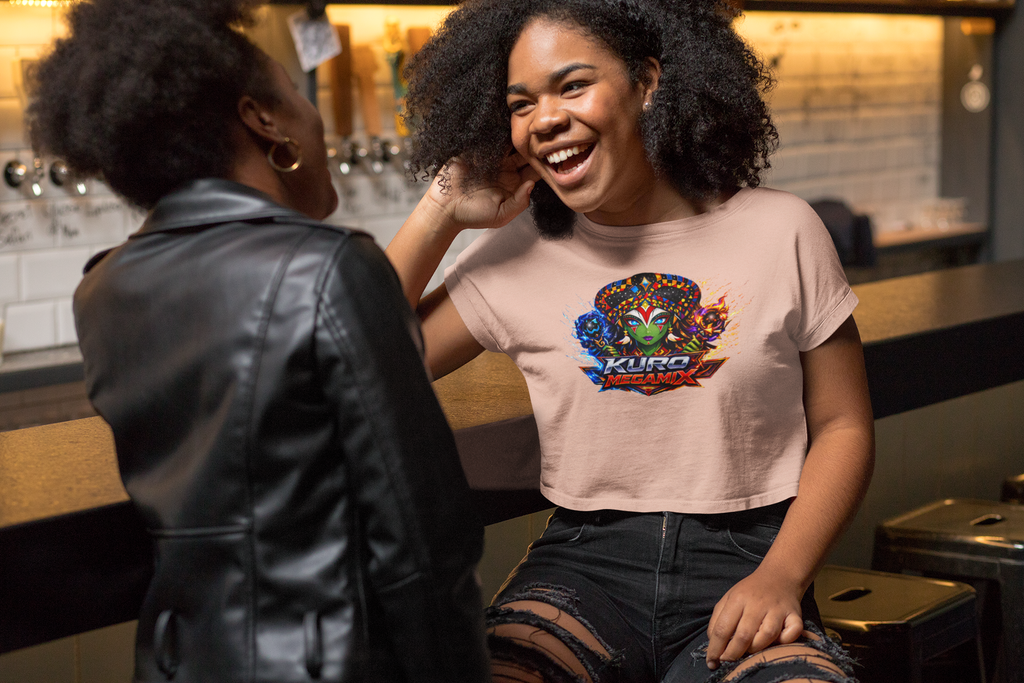 KURO KAMIIX – QUEEN GALAXA GODDESS OF BALANCE BOXY TEE