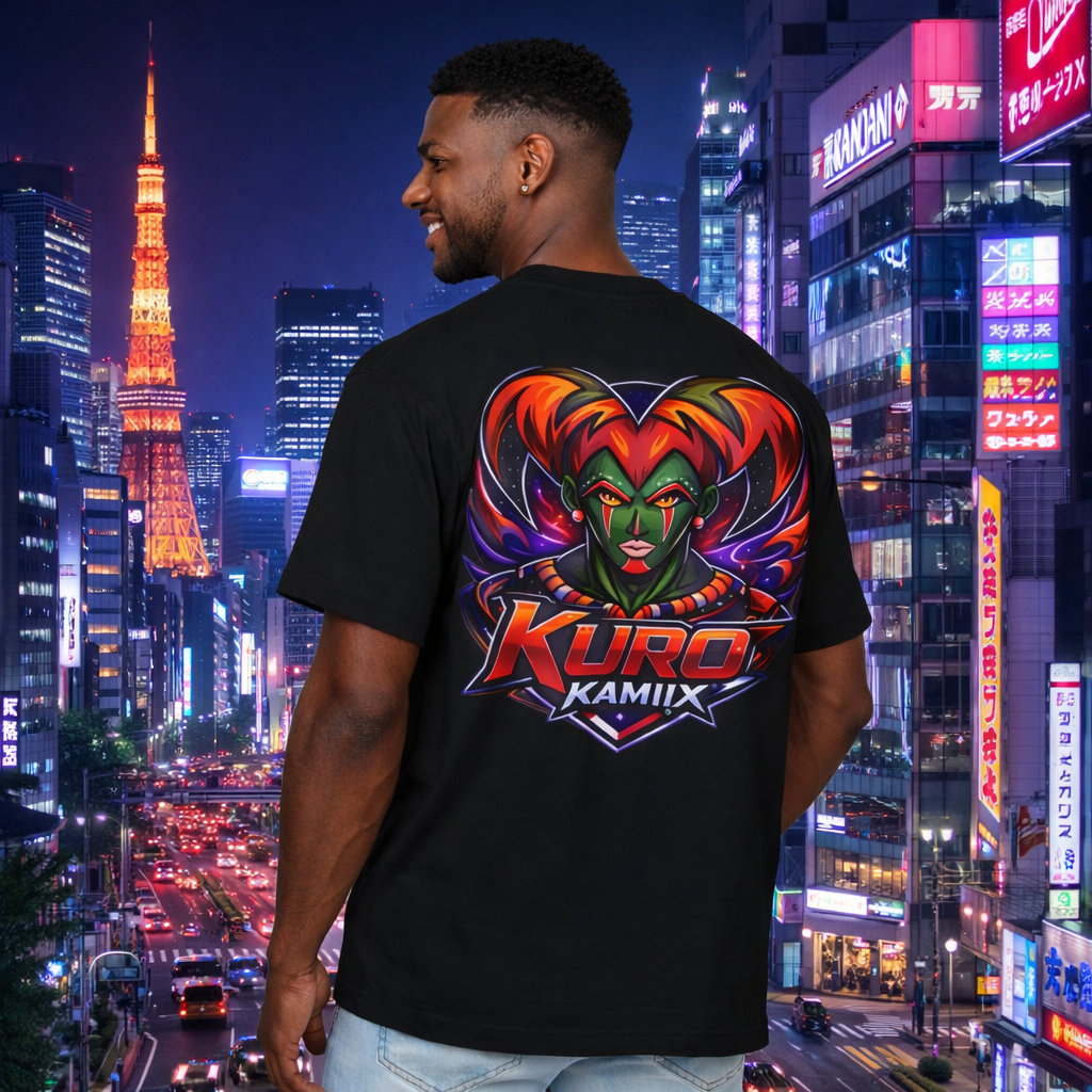 Male african anime Urban Heavy Tee