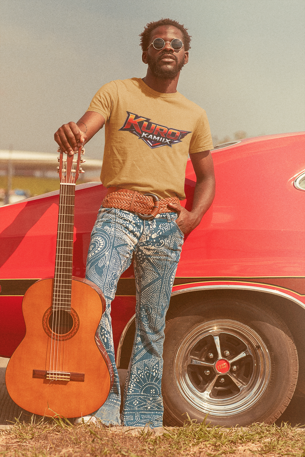Male african anime Urban Heavy Tee