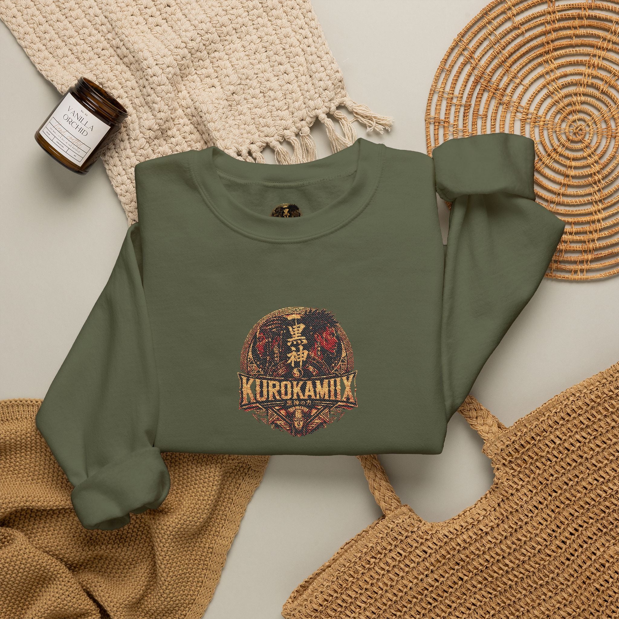KURO KAMIIX BLACK RULERS SWEATSHIRT