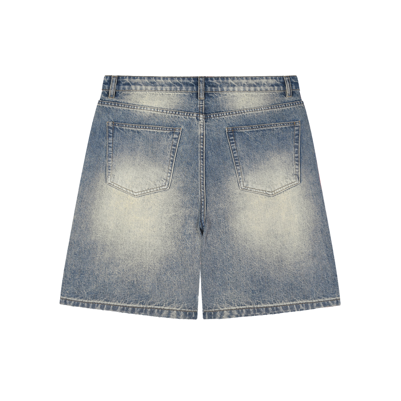 KURO Distressed Baggy Denim Shorts